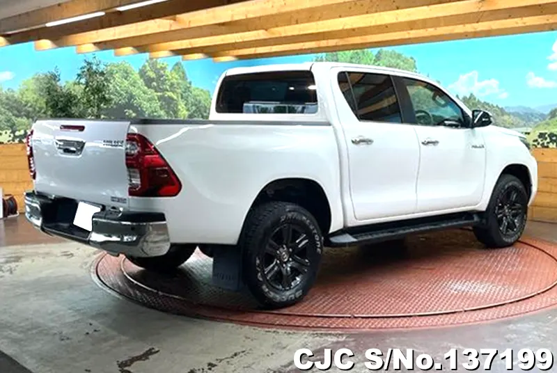 Toyota Hilux in White for Sale Image 2