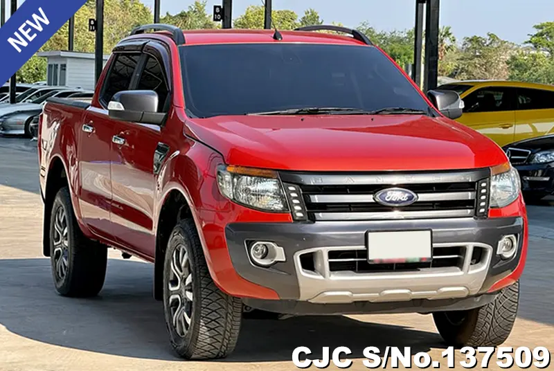 Ford Ranger in Red for Sale Image 0