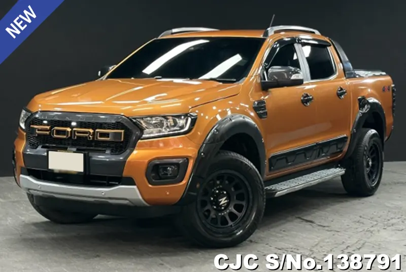 Ford Ranger in Orange for Sale Image 3