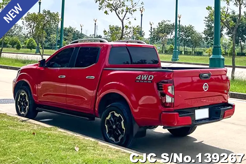 Nissan Navara in Red for Sale Image 1